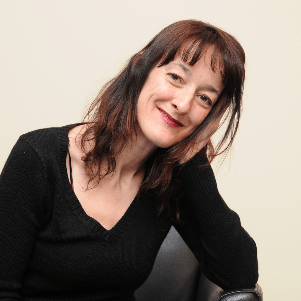 Photo d'une femme brune