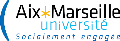 Logo de l'université Aix Marseille, socialement engagée
